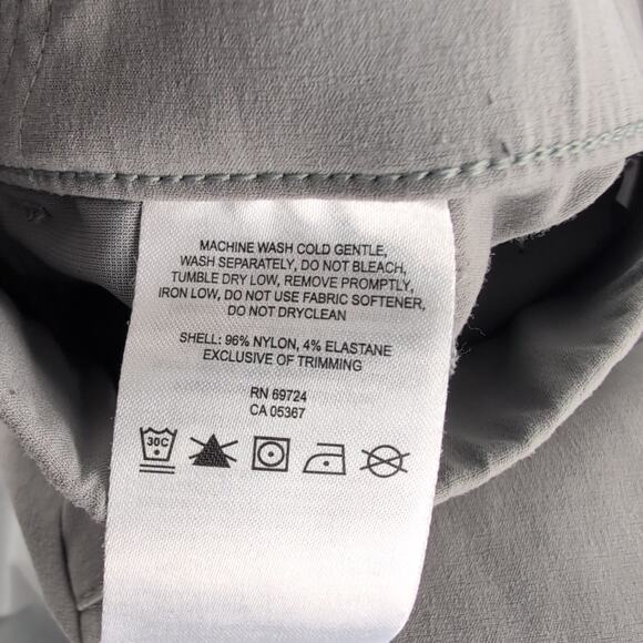 Columbia Omni-Shield AdvancedRepellency Hking Pants Women's XL Ruched Ankle Tie - Picture 4 of 10